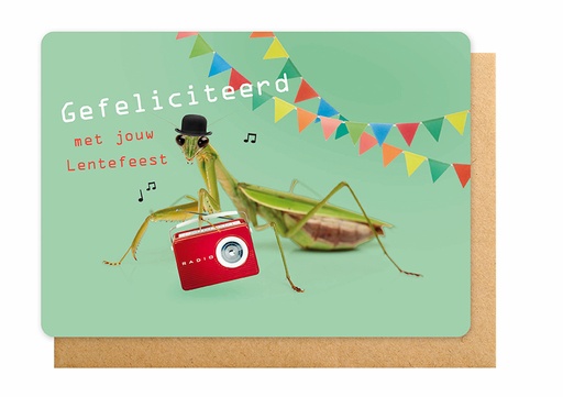 [CV2112] GEFELICITEERD MET JOUW LENTEFEEST