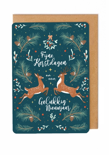 [CC7234] FIJNE KERSTDAGEN EN EEN GELUKKIG NIEUWJAAR