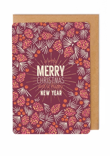 [CC7236] A VERY MERRY CHRISTMAS AND A HAPPY NEW YEAR