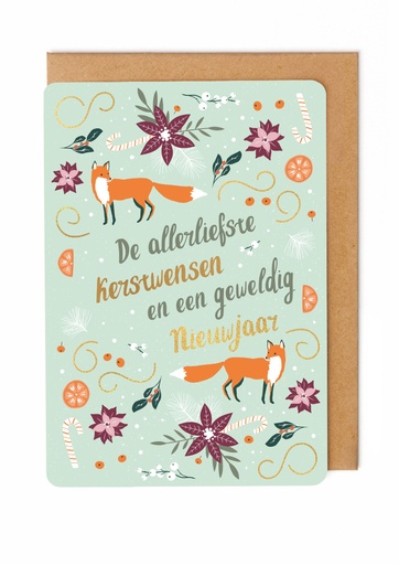 [CC7238] DE ALLERLIEFSTE KERSTWENSEN EN EEN GEWELDIG NIEUWJAAR