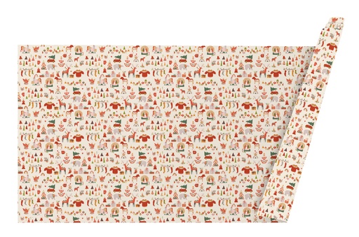 [WPXM7287] WRAPPING CHRISTMAS PAPER JUSTAINABLE