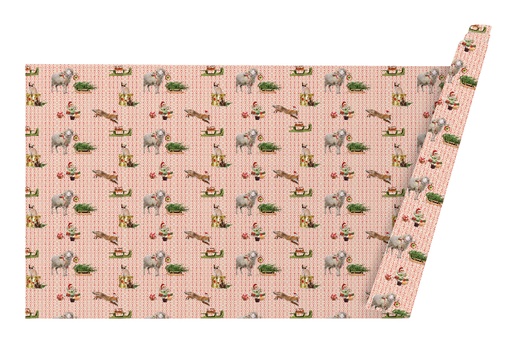 [WPXM7289] WRAPPING CHRISTMAS PAPER VINTAGE