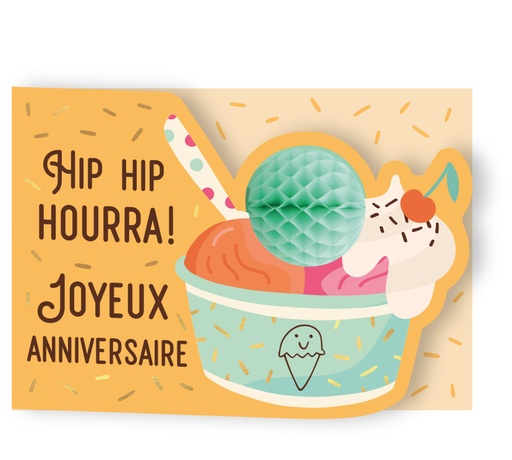 [PUCFR5710] HIP HIP HOURRA ! JOYEUX ANNIVERSAIRE 