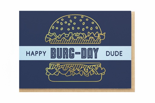 [FE8810] HAPPY BURG-DAY DUDE