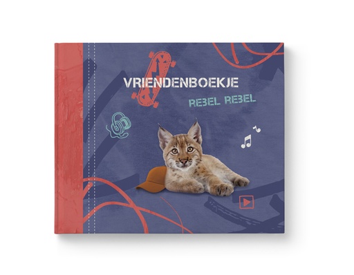 [VB0253] VRIENDENBOEKJE REBEL REBEL