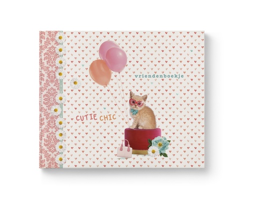 [VB0256] LIVRE D'AMIS CUTIE CHIC