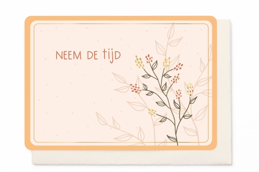 [MO8902] NEEM DE TIJD