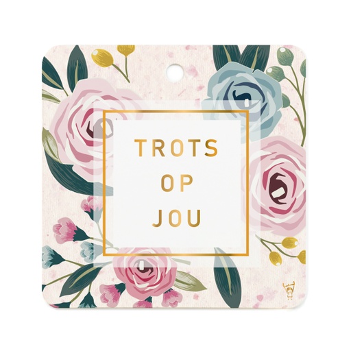 [MSP05-O] CADEAUKAARTJE - TROTS OP JOU
