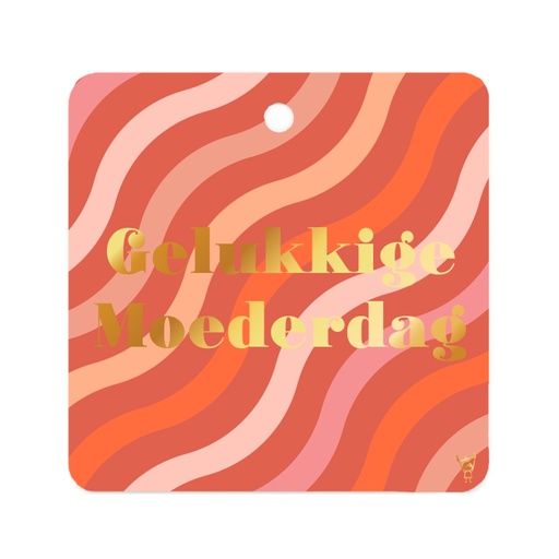 [MSP08-O] CADEAUKAARTJE - GELUKKIGE MOEDERDAG