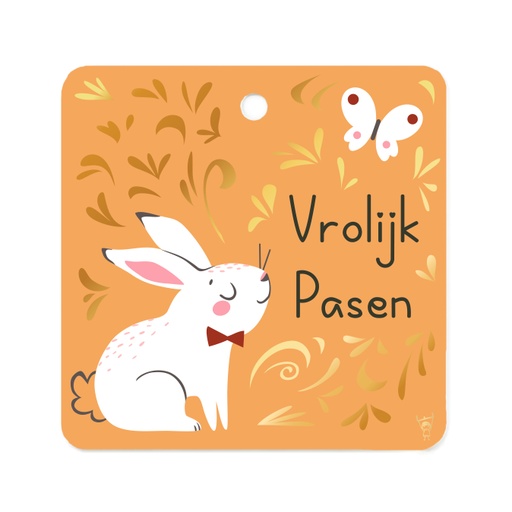 [MFB33-O] CADEAUKAARTJE - VROLIJK PASEN 