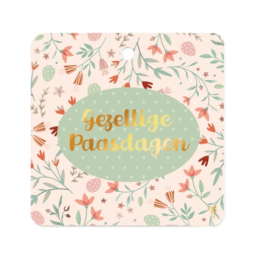 [MFB37-O] CADEAUKAARTJE - GEZELLIGE PAASDAGEN