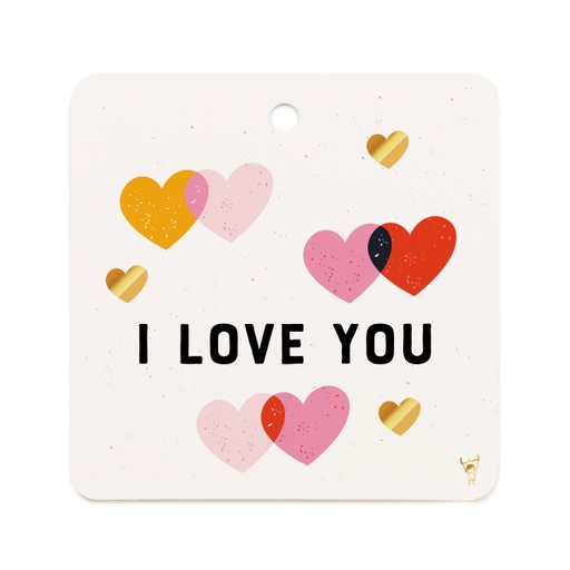 [MSMD07-O] CADEAUKAARTJE - I LOVE YOU