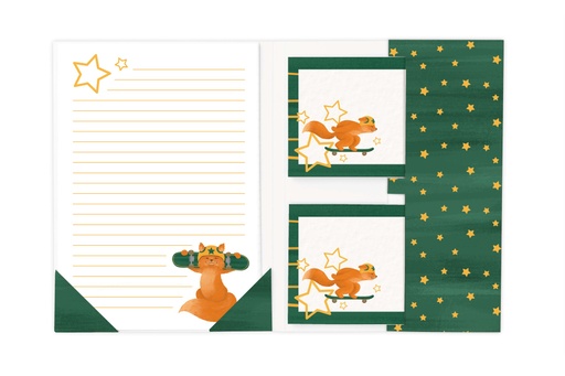 [BR049] SET DE CORRESPONDENCE  'FOX'
