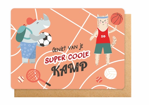 [K2325] GENIET VAN JE SUPER COOLE KAMP