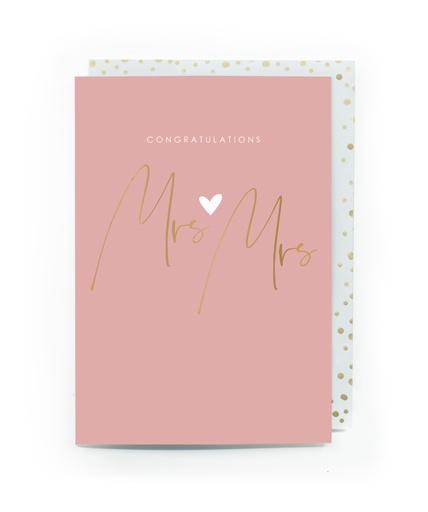 [LR8638] CONGRATULATIONS MRS &amp; MRS
