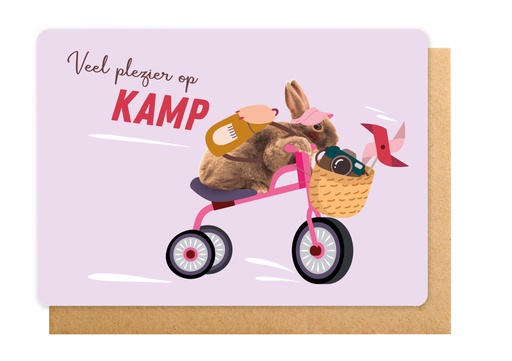 [K2329] VEEL PLEZIER OP KAMP