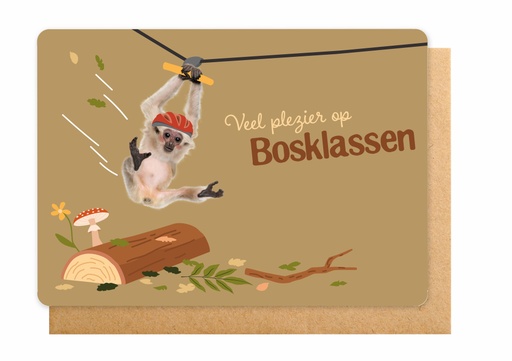 [K2344] VEEL PLEZIER OP BOSKLASSEN