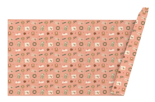[WPXM7277] WRAPPING CHRISTMAS PAPER LITTLE STORIES