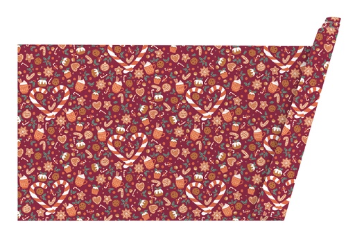 [WPXM7275] WRAPPING CHRISTMAS PAPER COLOURFUL CHRISTMAS