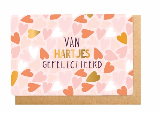 [BB3215] VAN HARTJES GEFELICITEERD