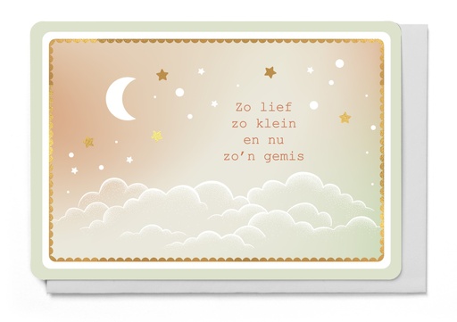 [LM6254] ZO LIEF ZO KLEIN EN NU ZO'N GEMIS