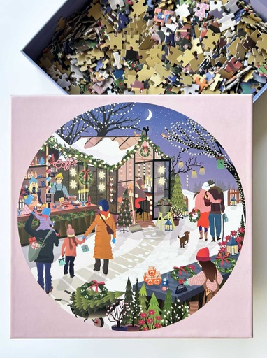 [F-2024-040-G3] CHRISTMAS MARKET - PUZZLE 1000 PCS