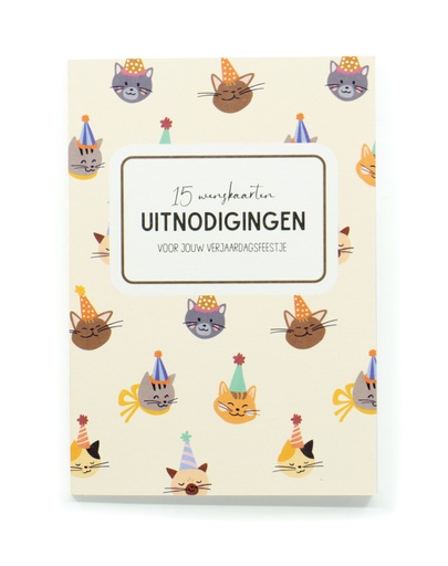 [9508] 15 WENSKAARTEN UITNODIGINGEN