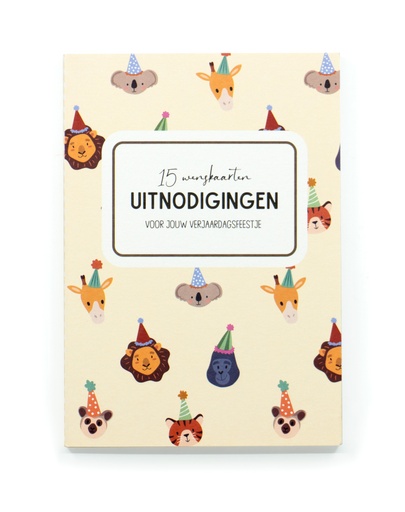 [9509] 15 WENSKAARTEN UITNODIGINGEN 
