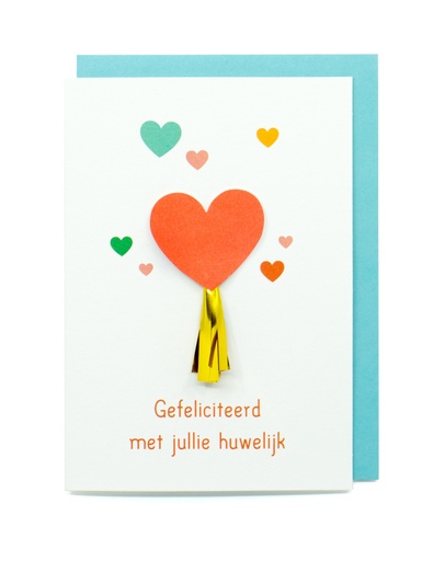[PRT9404] GEFELICITEERD MET JULLIE HUWELIJK