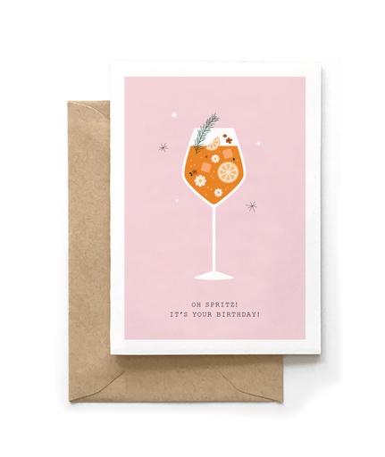 [SM9602-BD051] OH SPRITZ! IT'S YOUR BIRTHDAY!