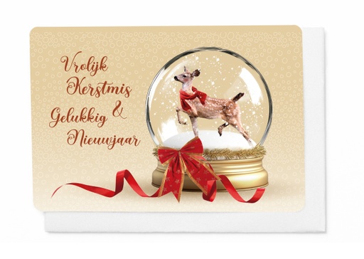 [KP355] VROLIJK KERSTMIS & GELUKKIG NIEUWJAAR