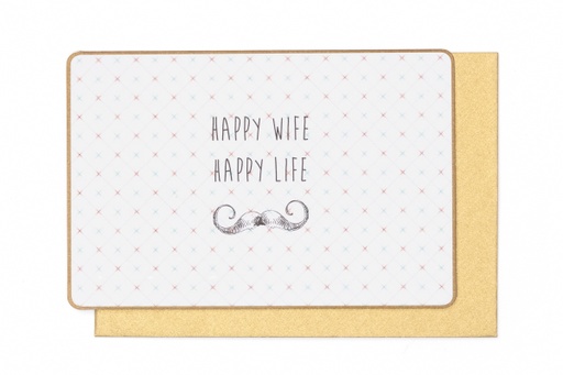 [N900] HAPPY WIFE HAPPY LIFE