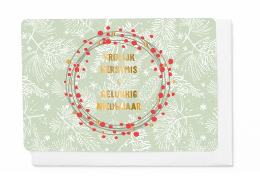 [KP373] VROLIJK KERSTMIS & GELUKKIG NIEUWJAAR