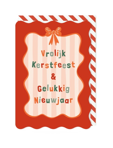[TWX7574] VROLIJK KERSTFEEST & GELUKKIG NIEUWJAAR