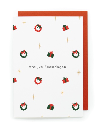 [JJXM7562] VROLIJKE FEESTDAGEN