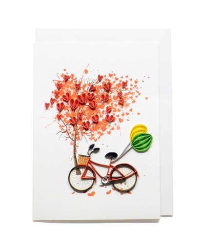 [OQP031] BIKE WITH HEARTS
