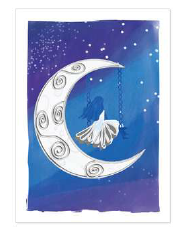 [OMN010] Mini Cards Girl Dreaming