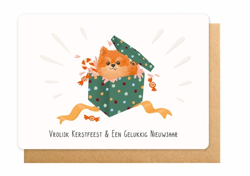 [LS7614] VROLIJK KERSTFEEST & EEN GELUKKIG NIEUWJAAR