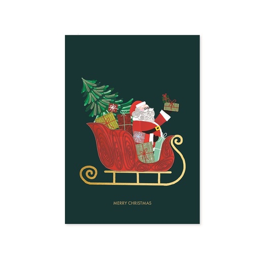 [QT012] SANTA CLAUS ON SLEDGE