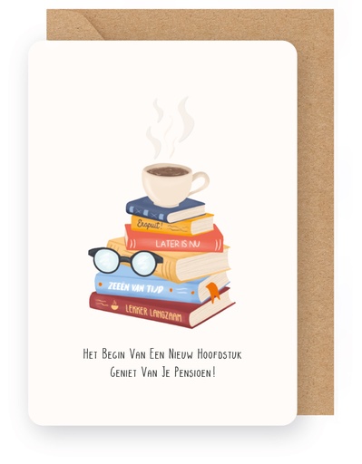 [LS6513] HET BEGIN VAN EEN NIEUW HOOFDSTUK - GENIET VAN JE PENSIOEN!