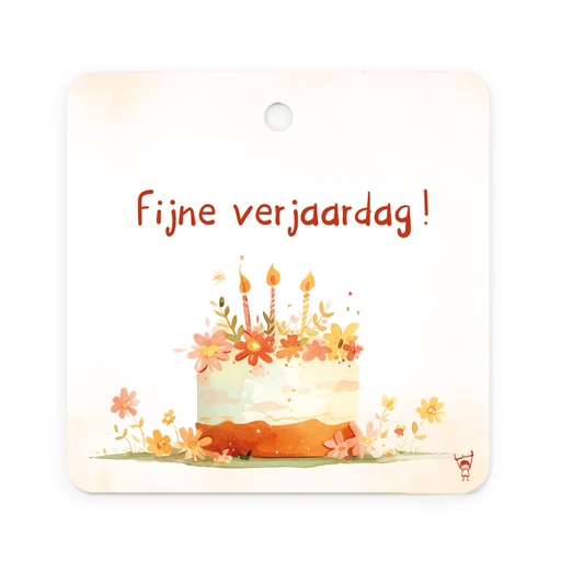 [MDD04] CADEAUKAARTJE - FIJNE VERJAARDAG!