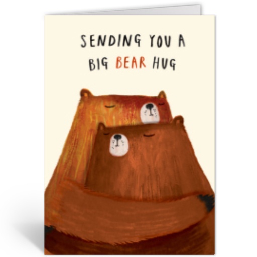 [CRB294] SENDING YOU A BIG BEAR HUG