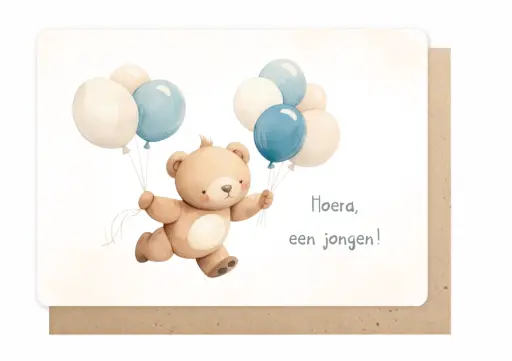 [DD9234] HOERA EEN JONGEN!