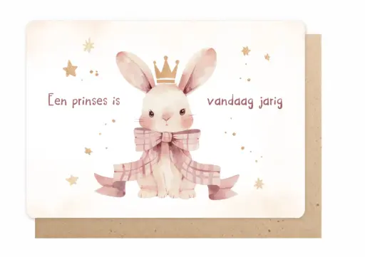 [DD9237] EEN PRINSES IS VANDAAG JARIG
