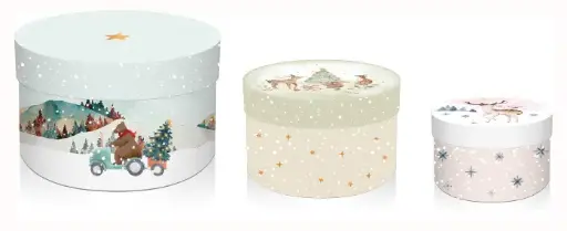 [GBX02] GESCHENKDOZEN FROSTY FOREST