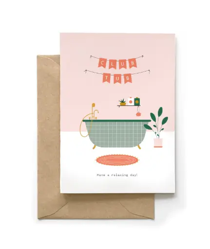 [SM9632] CLUB TUB - HAVE A RELAXING DAY!