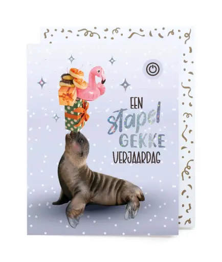 [MUZ9865] EEN STAPELGEKKE VERJAARDAG