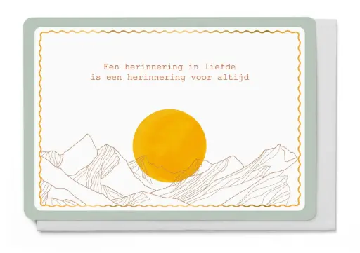 [LM6270] EEN HERINNERING IN LIEFDE IS EEN HERINNERING VOOR ALTIJD