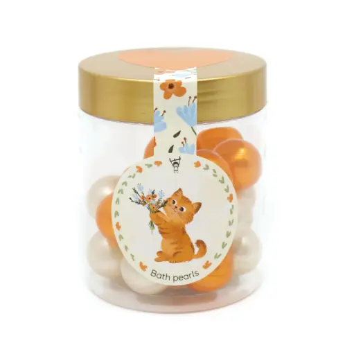 [BATH0578] BADPARELS KAT MET BLOEMEN - 20 STUKS  
