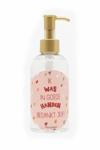 [SOAP4029] HANDZEEP IK WAS IN GOEDE HANDEN BEDANKT JUF!